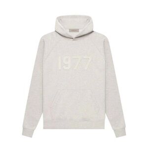 Essentials Fear of God 1977 Light Oatmeal Hoodie